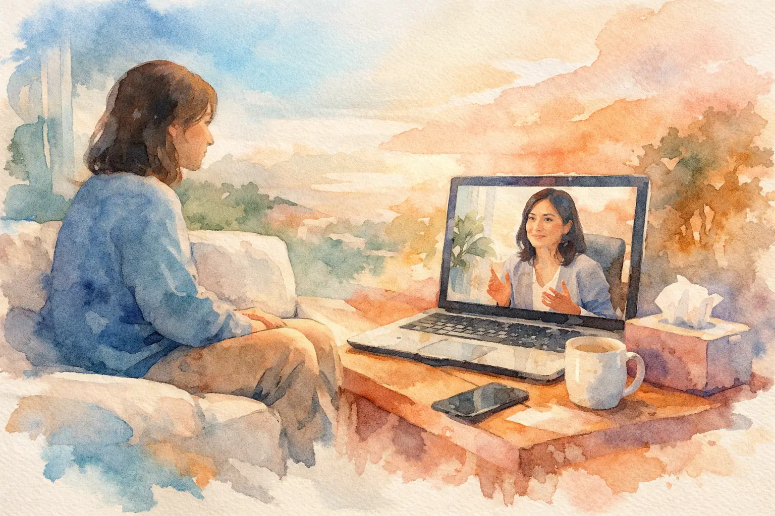 How Telehealth Therapy Works for Real Life